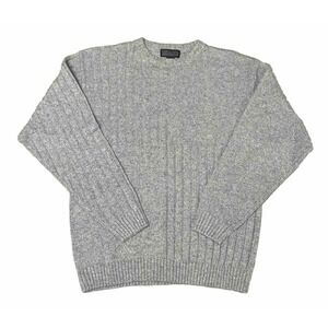 Sun River Cloth Co. Men's Large Gray Pullover Sweater